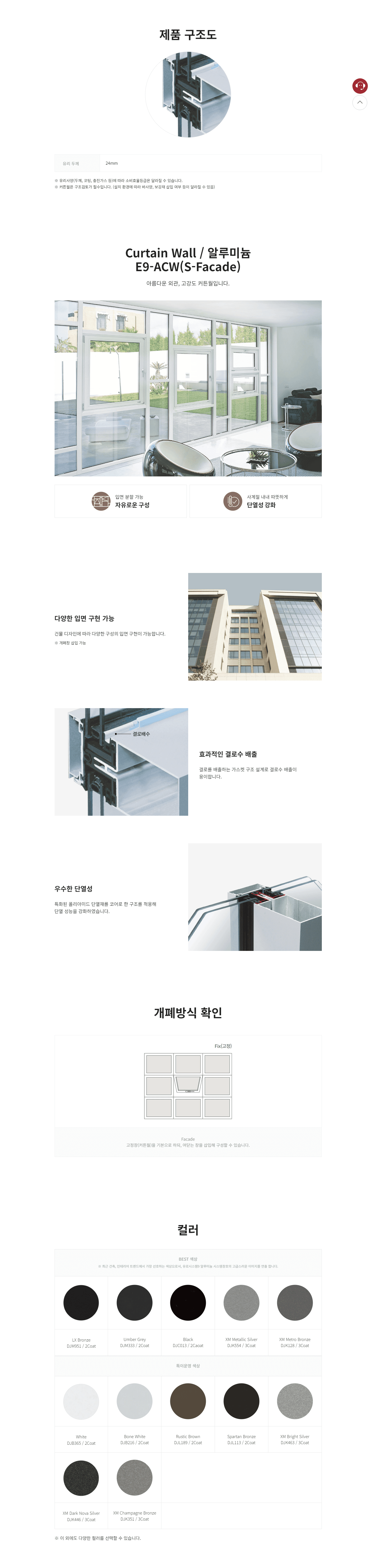 E9-ACW (S-FACADE) 상세 페이지